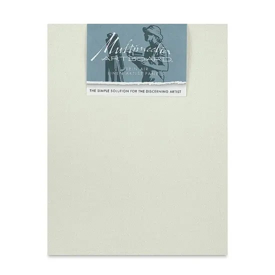 Multimedia Artboard Plein Air Claessens Linen Artist Panel - 11" x 14", 109 DP, Pkg of 3 {1}
