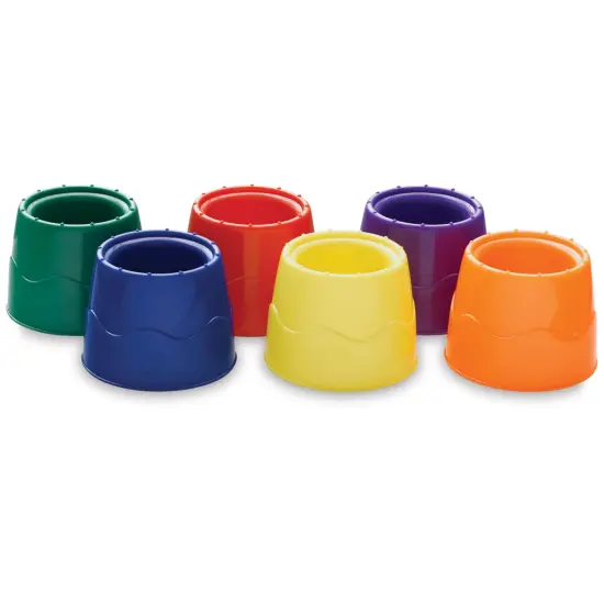 Richeson No-Tip Water Pots - Assorted, Set of 6 {1}