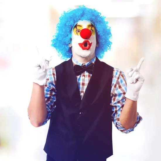 Red Carnival Clown Noses - Red Sponge Nose for Circus Costume Party Supplies - 12 Pieces {3}