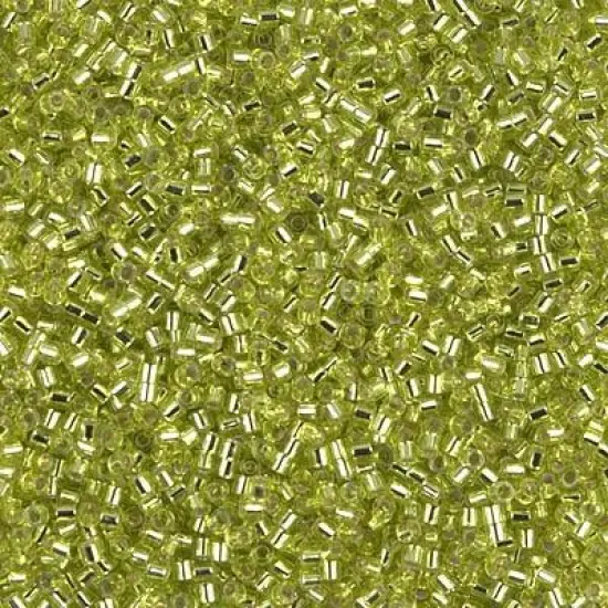 Miyuki Delica Bead 15/0, DBS0147, Silver Lined Chartreuse {1}