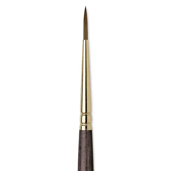 Da Vinci Harbin Kolinsky Brush - Sharp Round, Short Handle, Size 2 {1}