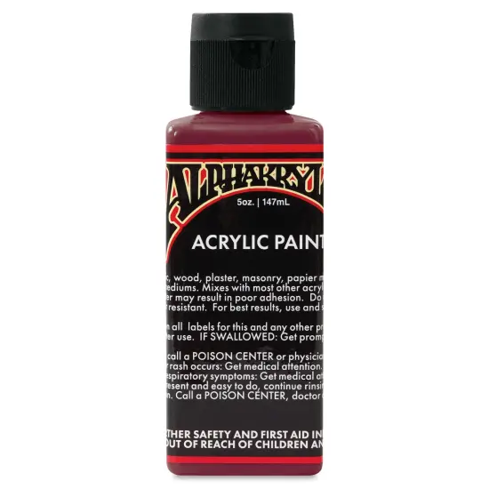 Alpha6 Alphakrylic Acrylic Paint - Burgundy, 5 oz {1}