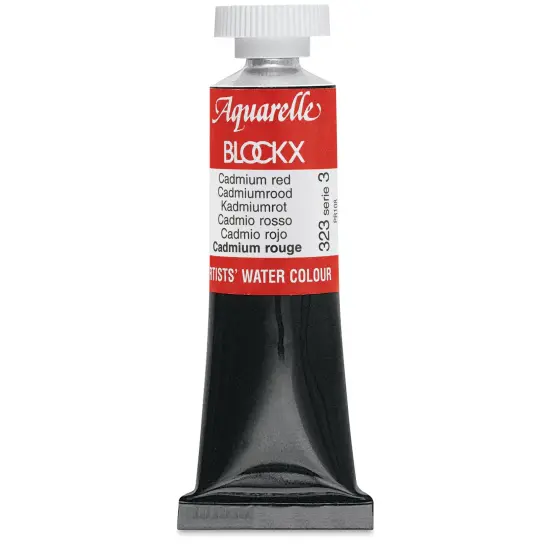 Blockx Artists' Watercolor - Cadmium Red, 15 ml tube {1}