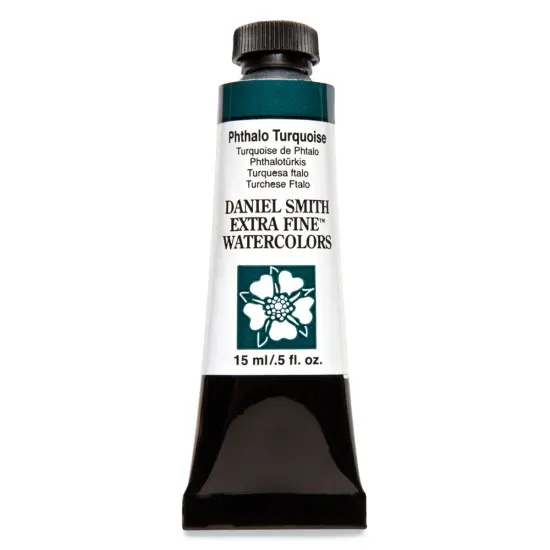 Daniel Smith Extra Fine Watercolor - Phthalo Turquoise, 15 ml Tube {1}