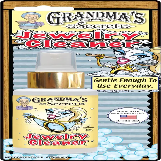 Grandma's Secret Jewelry Cleaner Blister Card-3oz {1}
