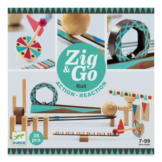 Djeco Zig and Go Reaction Construction Set - Roll {1}
