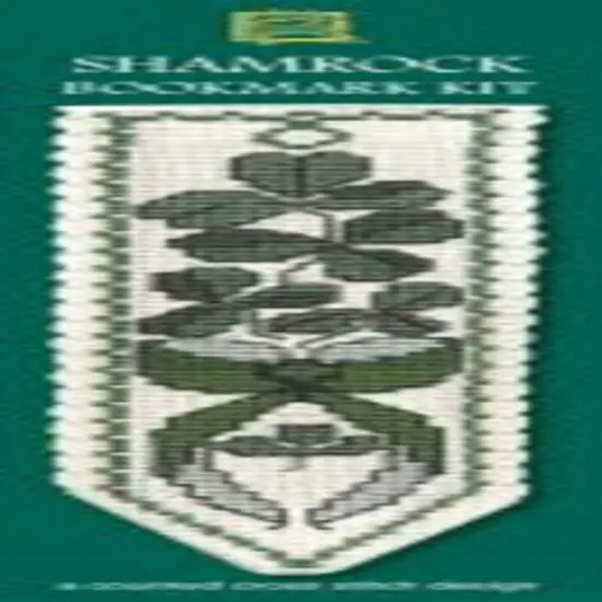 Irish Shamrock Bookmark - Cross Stitch Kit Multicolor {1}