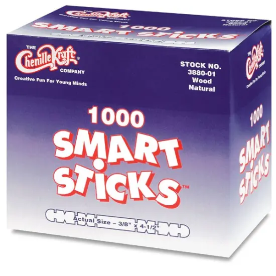 Creativity Street Smart Sticks - Box of 1000 {1}
