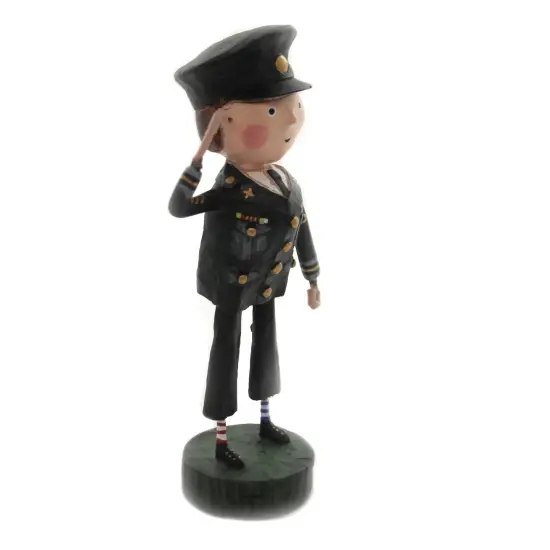 Lori Mitchell Independence Day Collection: Proud to Serve Figurine {3}