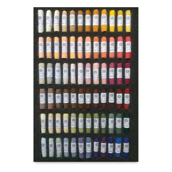 Unison Handmade Pastel Set - Portrait Colors, Set of 72, Full Stick {1}