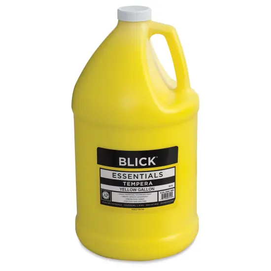Blick Essentials Tempera - Yellow, Gallon {2}