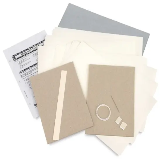 Lineco Just the Pieces Album Kit - 5-1/4" x 7-1/4", Blank Book {1}