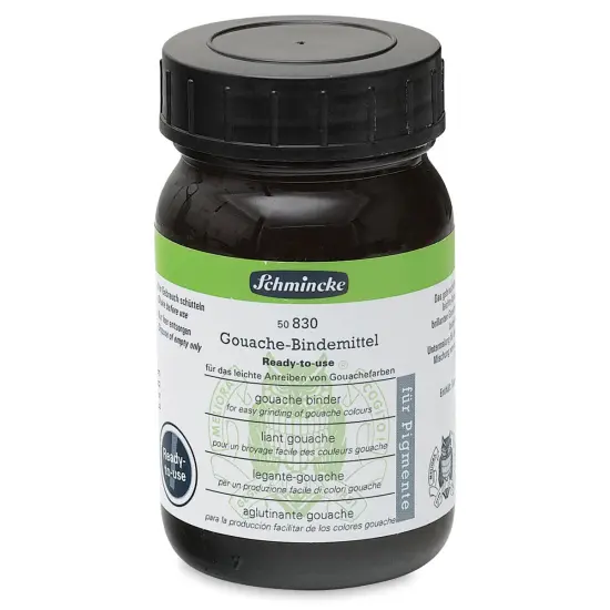 Schmincke Ready-to-Use Gouache Binder - 200 ml bottle {2}