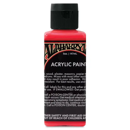 Alpha6 Alphakrylic Acrylic Paint - Electroshock Red, 5 oz {1}
