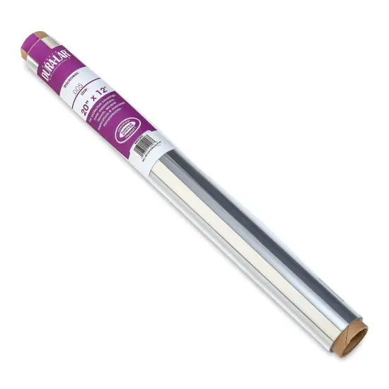 Grafix Dura-Lar Clear Acetate Alternative - 20" x 12 ft x .005", Overlay Roll {1}