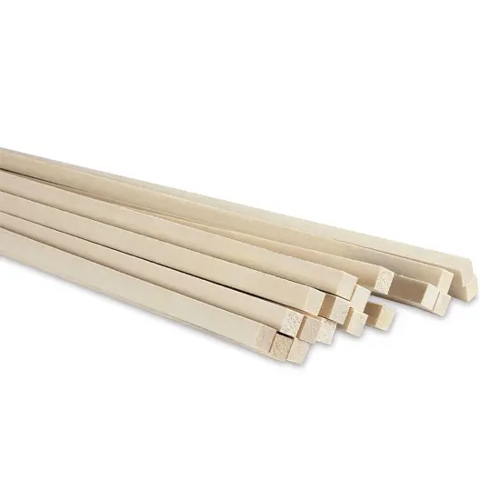 Midwest Products Basswood Strips - 18 Pieces, 5/16" x 5/16" x 24" {1}