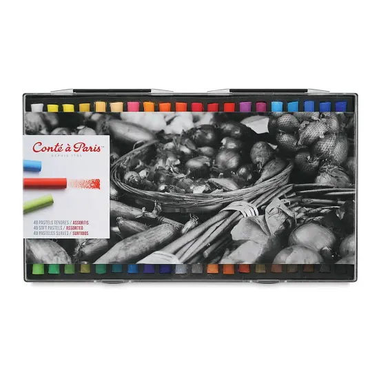 Cont&eacute; &agrave; Paris Soft Pastel Set - Assorted Colors, Set of 40 {2}