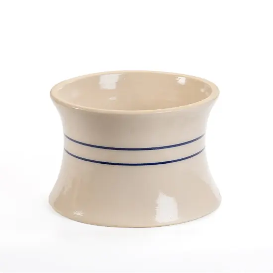 Martinez Pottery Heritage Blue Stripe Stoneware Water Cooler Stand {1}