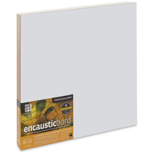 Ampersand Encausticbord - 16" x 20" x 1-1/2", Cradled {1}