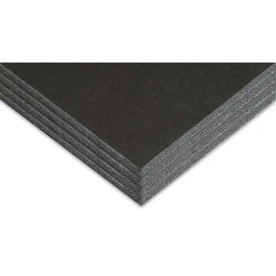 Blackcore Foam Board Pack - 11" x 14" x 3/16", Black, Pkg of 4 {2}