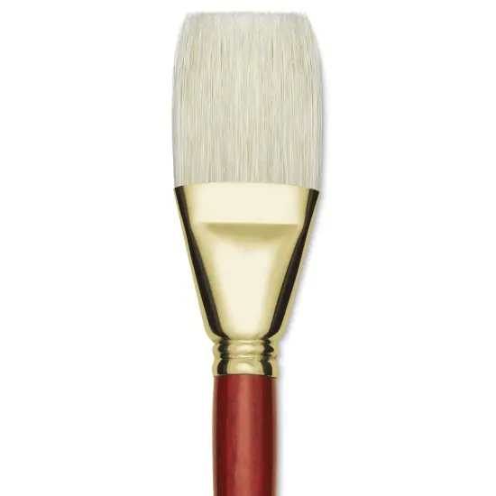 Blick Master Bristle Brush - Bright, Long Handle, Size 32 {1}