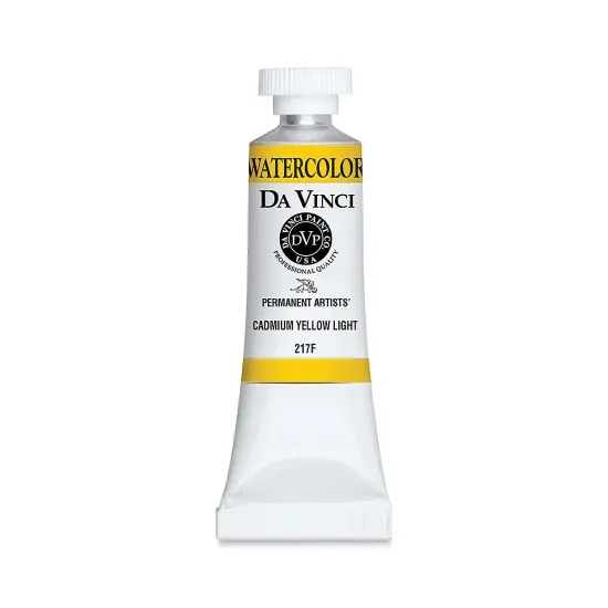 Da Vinci Artists' Permanent Watercolor - Cadmium Yellow Light (CL), 15 ml tube {1}