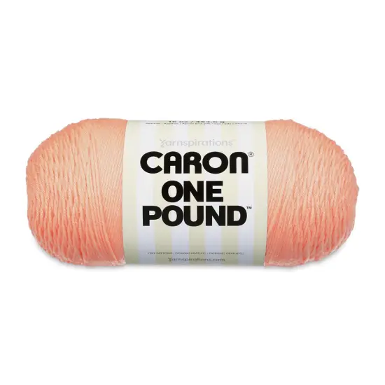 Caron One Pound Acrylic Yarn - 1 lb, 4-Ply, Peach {1}