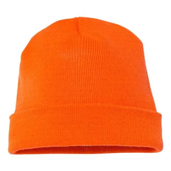YP Classics&reg; Cuffed Beanie Warm & Stylish Fit Blaze Orange {1}