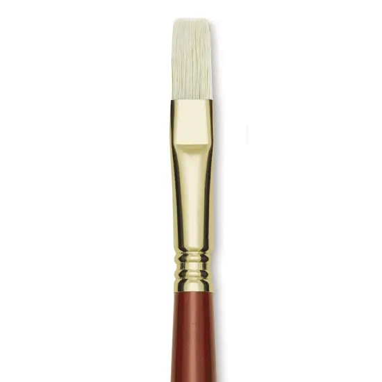 Blick Master Bristle Brush - Flat, Long Handle, Size 10 {1}