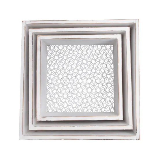 French Wire Wall Box, Set of 3 {3}