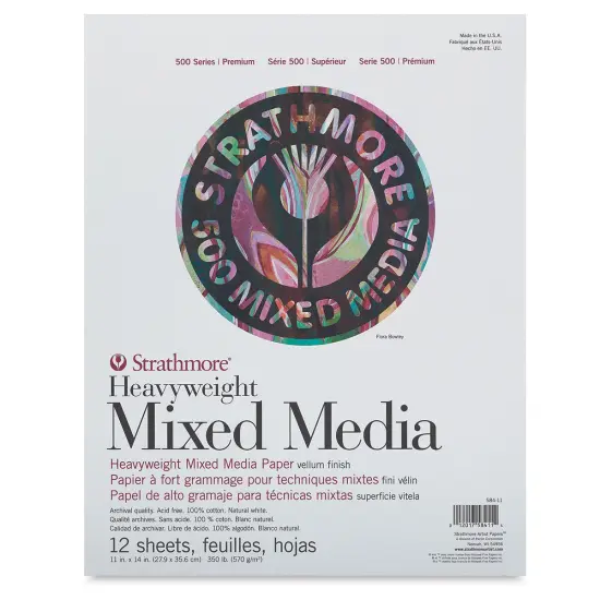 Strathmore 500 Series Heavyweight Mixed Media Pad - 11" x 14" {1}