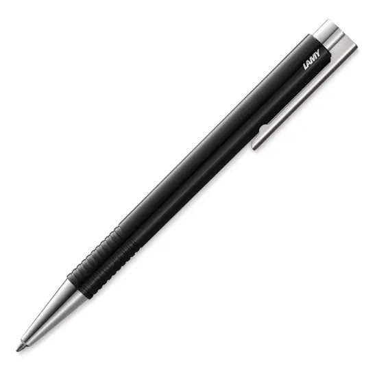 Lamy Logo M+ Ballpoint Pen - Black {1}