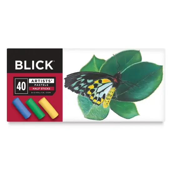 Blick Artists' Soft Pastel Half Stick Set - Assorted Colors, Set of 40 {1}