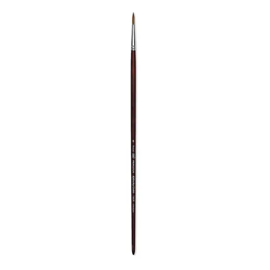 Princeton Siberian Kolinsky Sable Brush - Round, Size 8, Long Handle {2}