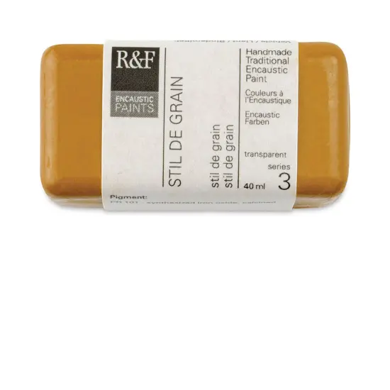 R&F Encaustic Paint Block - Stil de Grain, 40 ml block {2}