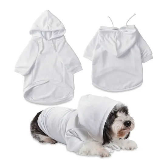 Craft Express Sublimation Printing Pet Product - Pet Hoodie, Large, Pkg of 2 {1}
