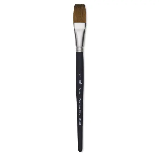 Princeton Aqua Elite Series 4850 Synthetic Brush - Stroke, Size 3/4", Short Handle {2}