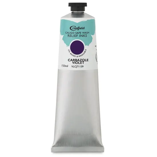 Cranfield Caligo Safe Wash Relief Ink - Carbazole Violet, 150 ml {1}