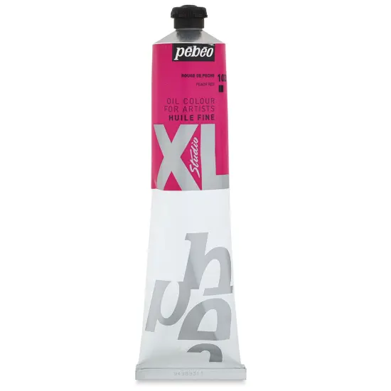 Pebeo XL Studio Oil Color - Peach Red, 200 ml, Tube {1}