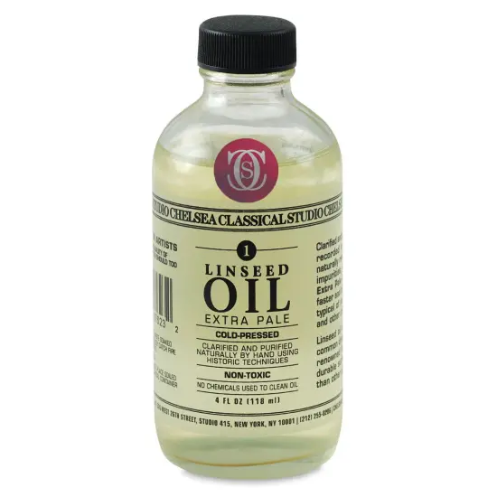 Chelsea Classical Studio Oil Painting - Linseed Oil, 4 oz {2}
