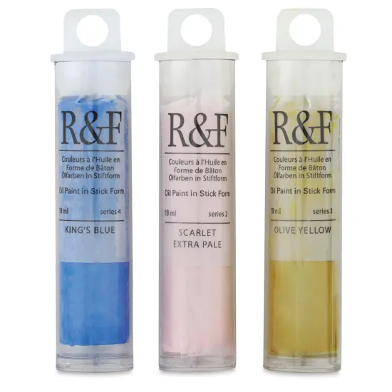R&F Pigment Sticks - Set of 3, Trial Set 2, Half Sticks {1}