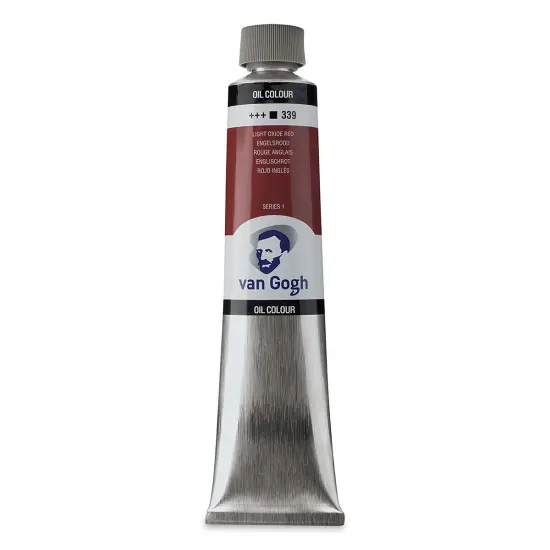 Van Gogh Oil Paint - Light Oxide Red, 200 ml tube {1}