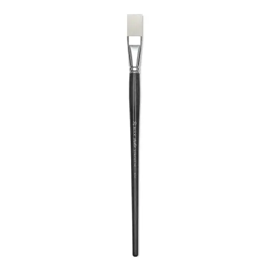 Blick Studio Synthetic Brush - Flat, Long Handle, Size 20 {1}