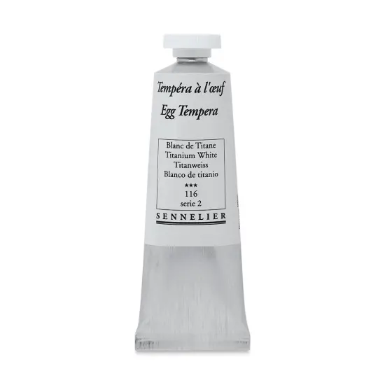 Sennelier Artists Egg Tempera - Titanium White, 34 ml tube {1}