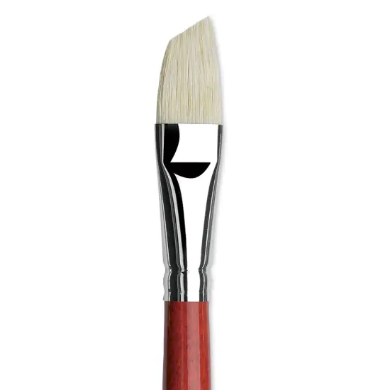 Da Vinci Maestro 2 Hog Bristle Brush - Slant, Long Handle, Size 16 {1}