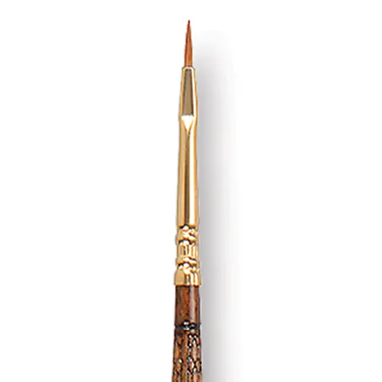 Escoda Reserva Kolinsky-Tajmyr Sable Brush - Filbert, Long Handle, Size 0 {1}