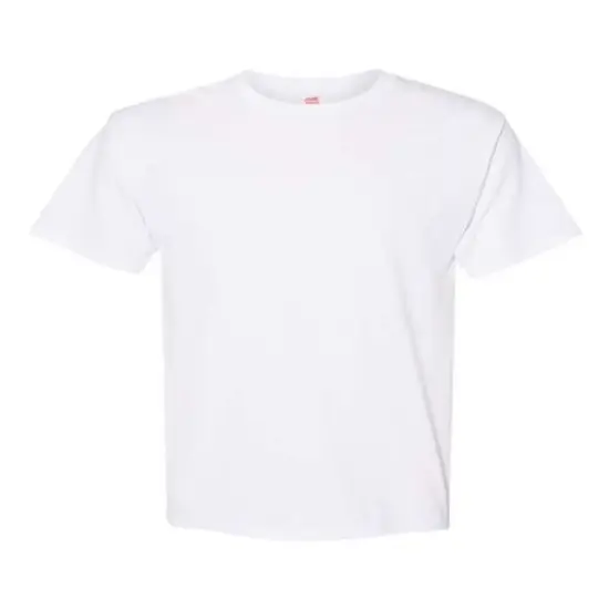 Hanes&reg; Ecosmart Crewneck Short Sleeve T-Shirt White {1}