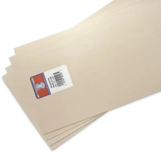 Midwest Products Genuine Basswood Sheets - 1/8" x 6" x 24", 10 Pieces {1}