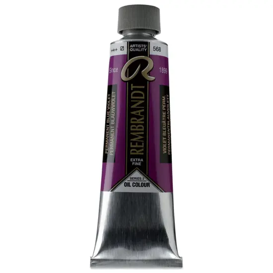 Rembrandt Artists' Oil Color - Permanent Blue Violet, 150 ml tube {1}