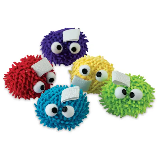 Pacon Whiteboard Eraser Puffs- Pkg of 5 {1}